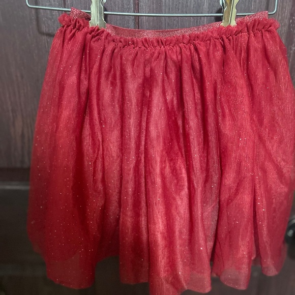H&M Other - H&M Sparkly Red Skirt